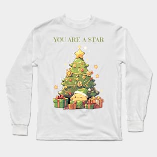 Christmas tree shine on Long Sleeve T-Shirt